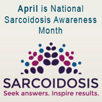 April is National Sarcoidosis Awareness Month; Sarcoidosis - Seek Answers. Inspire Results.